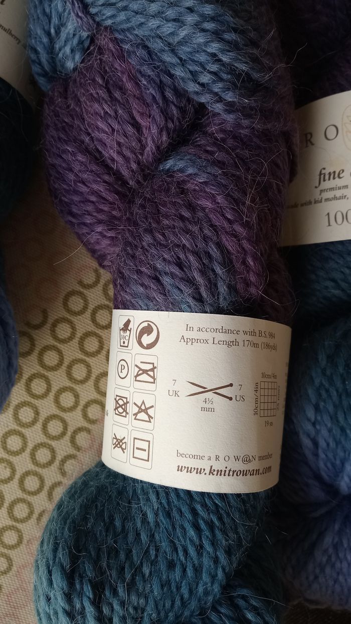 5 Rowan Fine Art Aran - merino mohair alpaga et soie - photo numéro 3