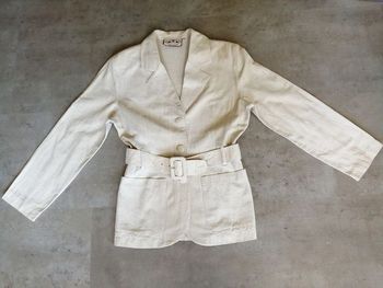 Veste blazer Ecru Taille 2 Spot