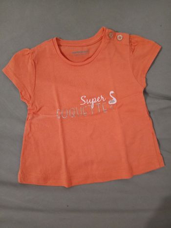 T-shirt "super coquette" _ 3 mois 
