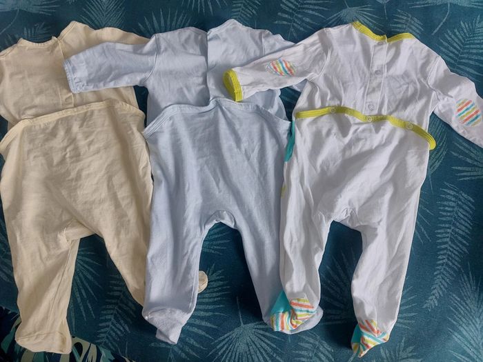 3 pyjamas été 6m kitchoun - photo numéro 2