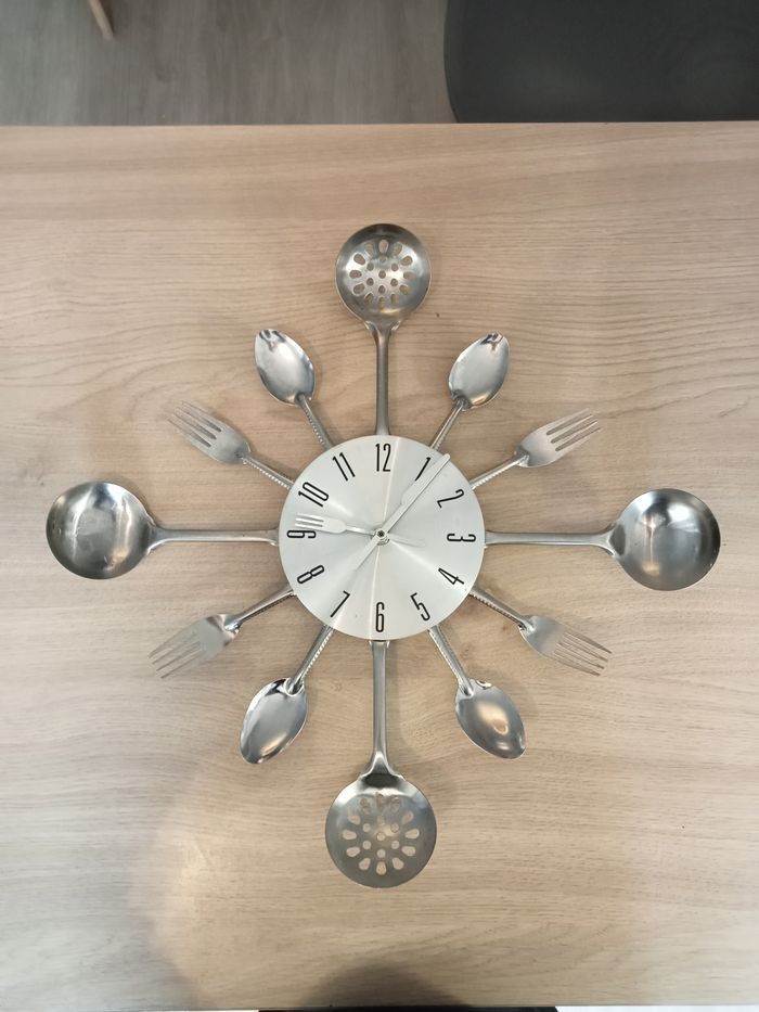 Horloge murale cuisine - photo numéro 2