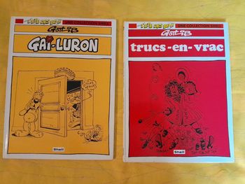 Lot de 2 BD Vintage (1994) Gai Luron + Trucs en vrac : L'été des BD collection Shell