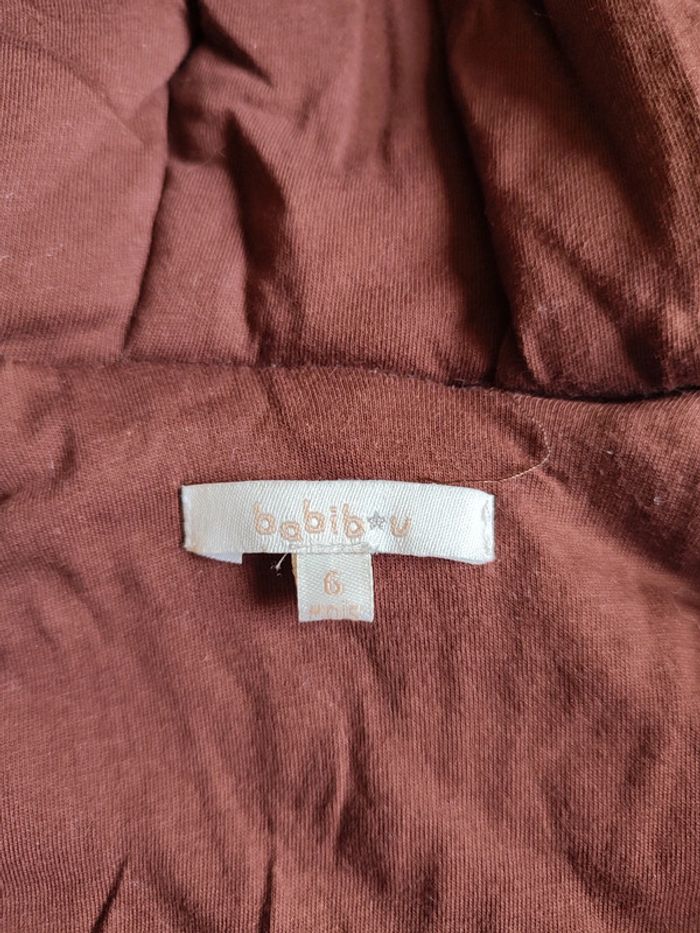 Doudoune chaude doublée neuf Babibou en 6M - photo numéro 4