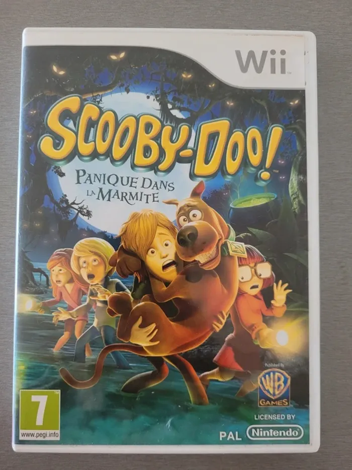 Jeux vidéo wii scooby doo panique dans la marmite