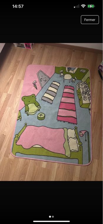 Tapis IKEA fille 