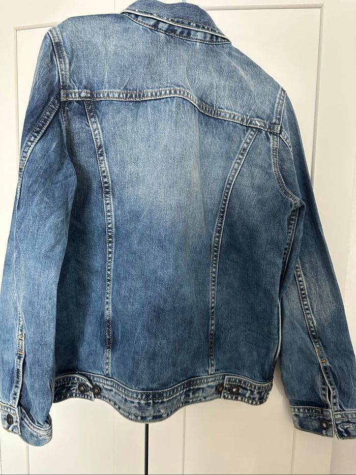 Veste jeans bleu taille 10 ans pépé jeans neuf avec étiquette - photo numéro 2