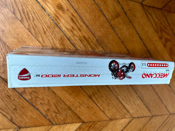 NEUF: meccano monster 1200: construis ta moto et amuse toi - photo numéro 5