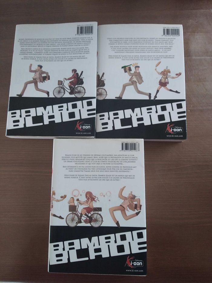 Bamboo blade tome 1,2 et 3 - photo numéro 2