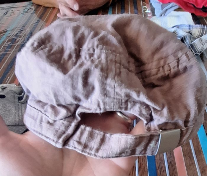 Casquette marron - photo numéro 2