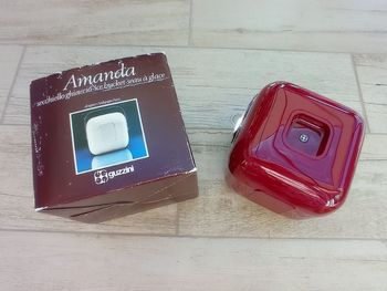 Seau à glace rétro/vintage - Bordeaux "Guzzini"