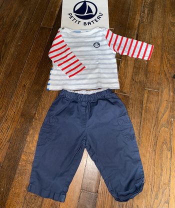 ensemble petit bateau 6 mois