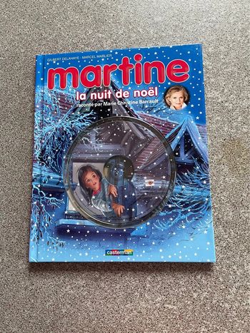 Livre Martine la nuit de Noël avec CD