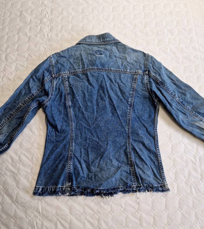 Veste en jean GAP Vintage Denim Jacket - Femme M - Style Y2K 90s - photo numéro 3