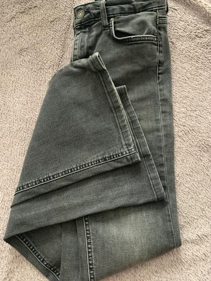 Jean’s gris Zara taille S/36 - photo numéro 5