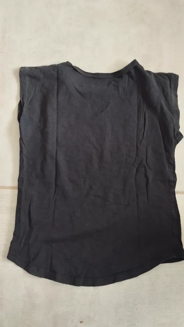 Tee-shirt noir la halle fille taille 10 ans - photo numéro 5