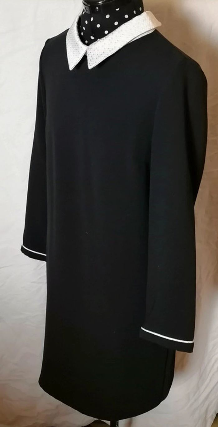 Robe noir et blanc col doré Taille S It Hippie - photo numéro 8