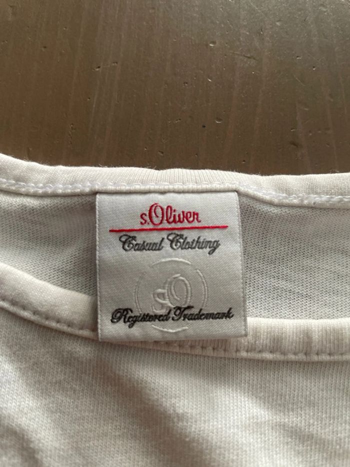 Haut blanc s.olivier 116cm - photo numéro 2