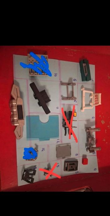 Lot pièce technique playmobil