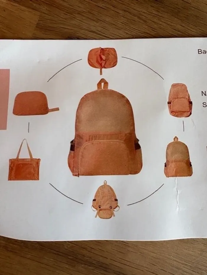 sac a dos léger multifonction - photo numéro 2