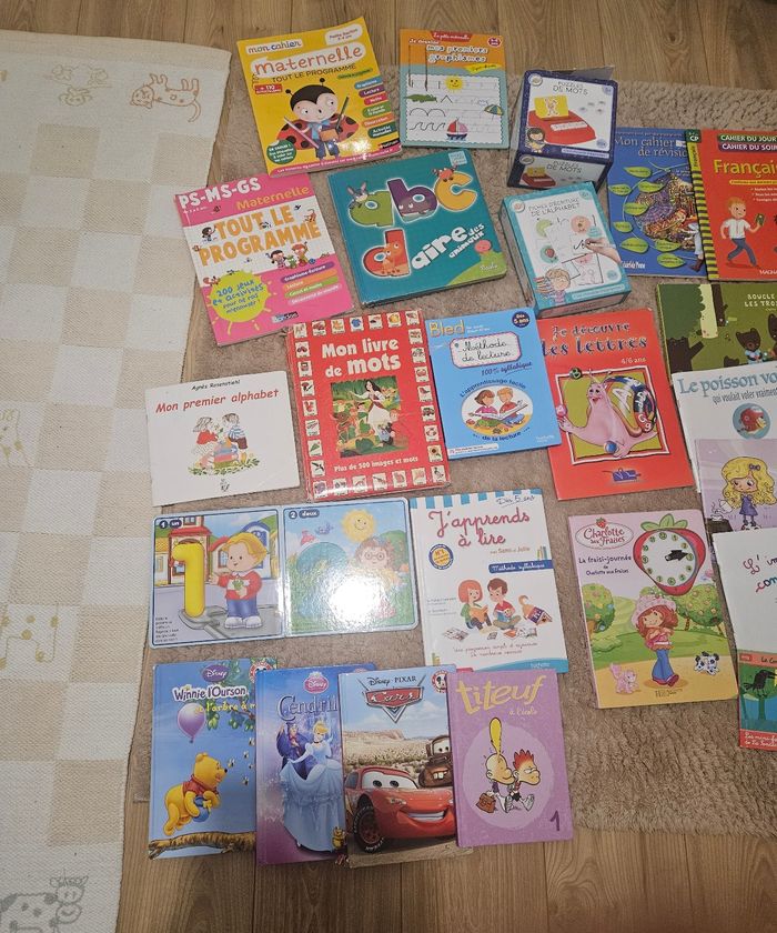 Lot de livres et jeux d'apprentissage. - photo numéro 2