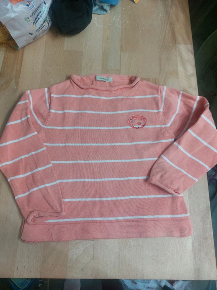 Petit pull saumon