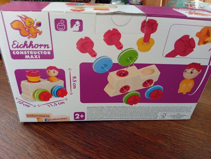 Jeu de construction en bois - photo numéro 2