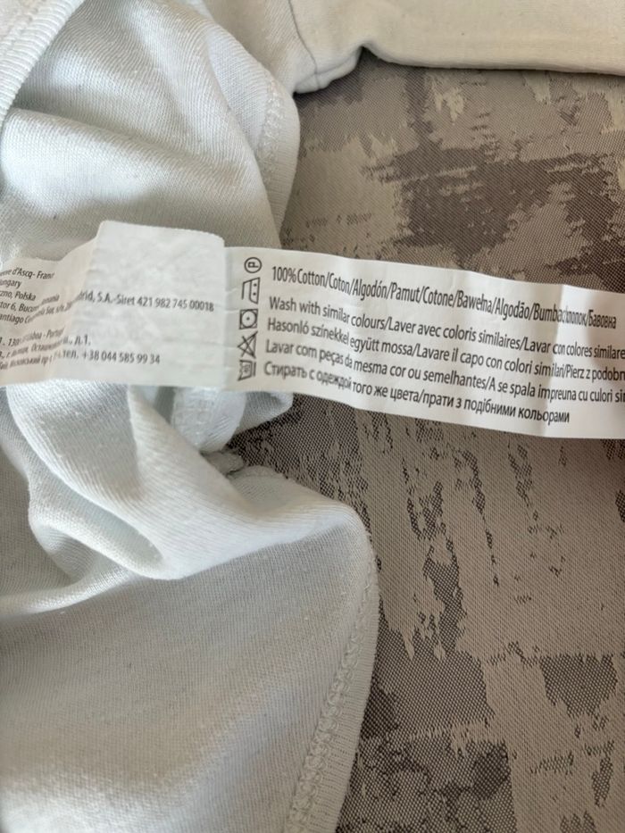 Body manches longues bébé – 9 mois – Blanc « Hello Mister Wild » - photo numéro 4