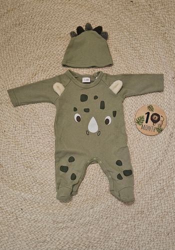 Pyjama dinosaure 1 à 3 mois