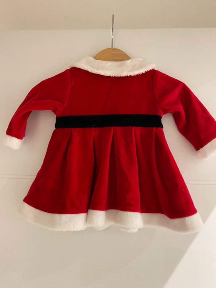 Robe velours de Noël 3 mois - photo numéro 2