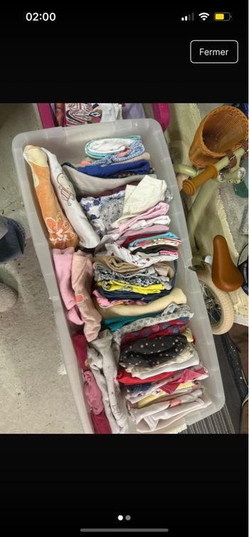 Lots vêtements 1 à 12 mois 