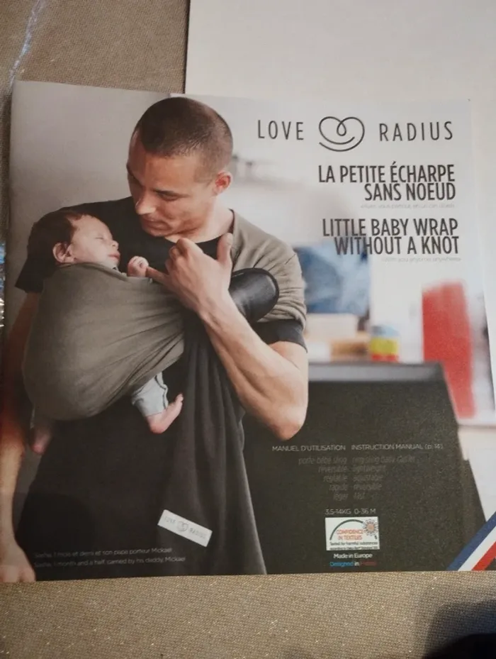 Écharpe de portage love radius neuve - photo numéro 6