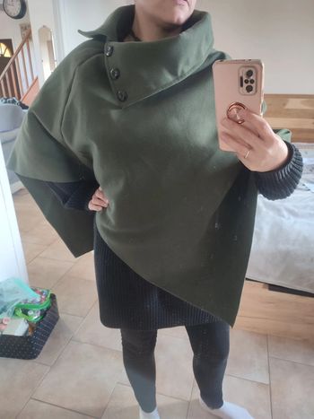 Cape kaki chaude et ultra douce