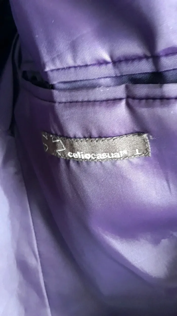 Veste homme en velour taille L - photo numéro 2