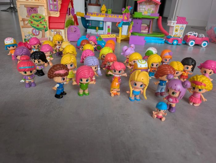 Lot pinypon personnages et maisons - photo numéro 3