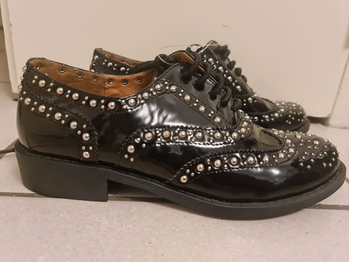 Derbies Morgan vernis noires neuve taille 36 - photo numéro 4