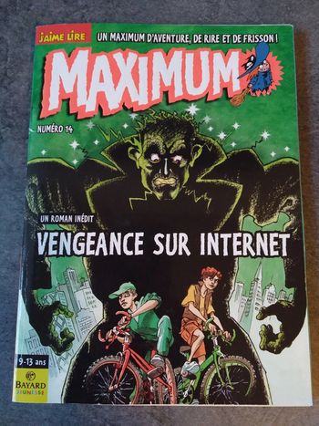 Lot de 2 "maximum" j'aime lire