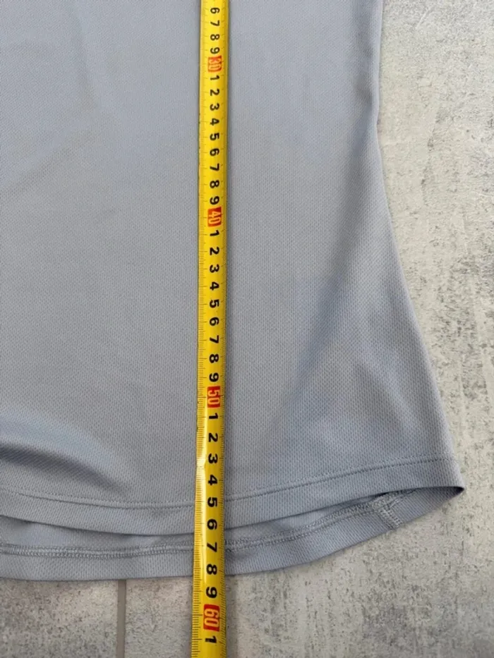 T-shirt de sport Nike femme Dri-fit taille XS bleu gris super état - photo numéro 8