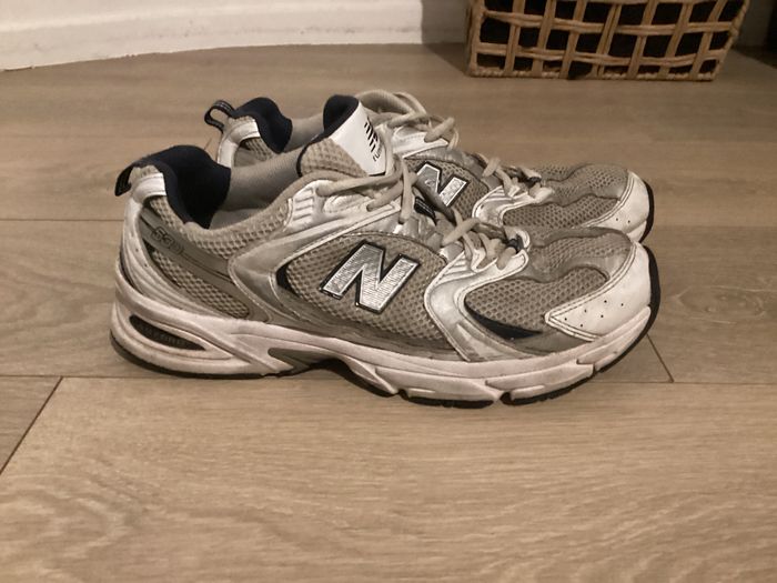 New balance 530 Blanches délavées