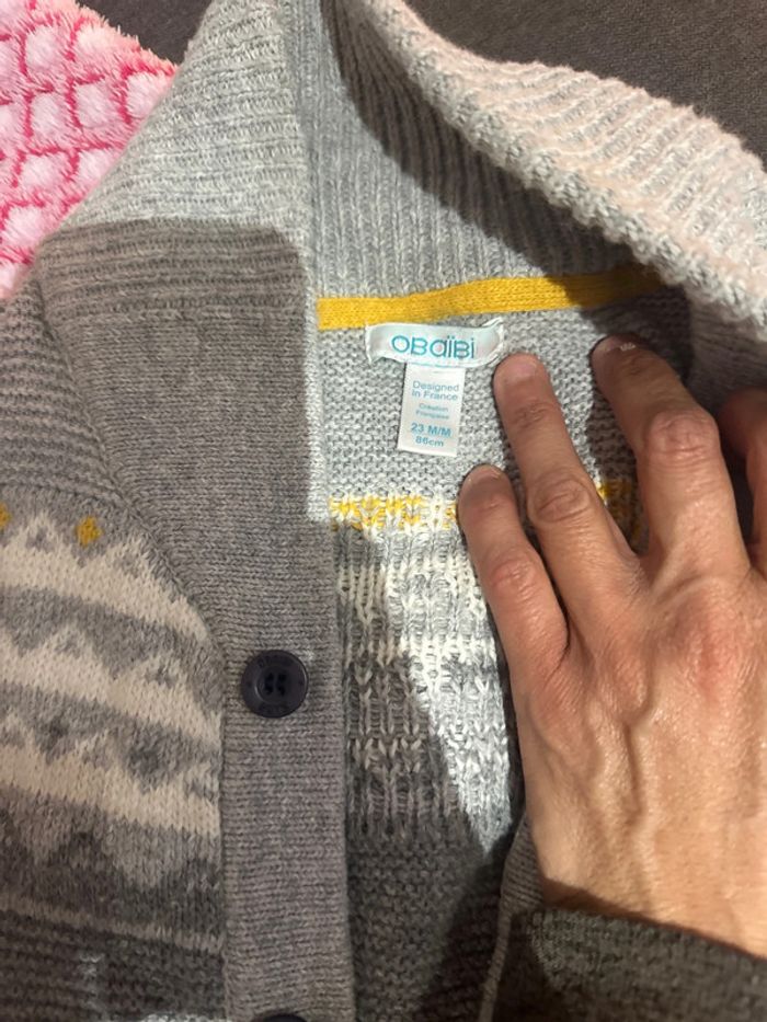 Pull gilet obaibi - photo numéro 3