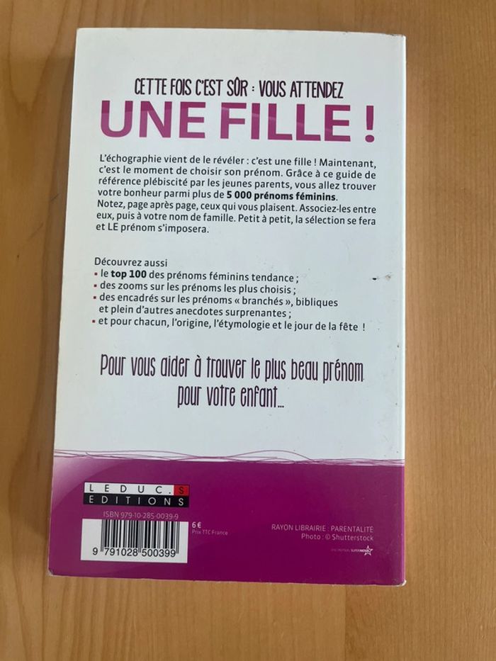 Livre prénom « C’est une fille » - photo numéro 2