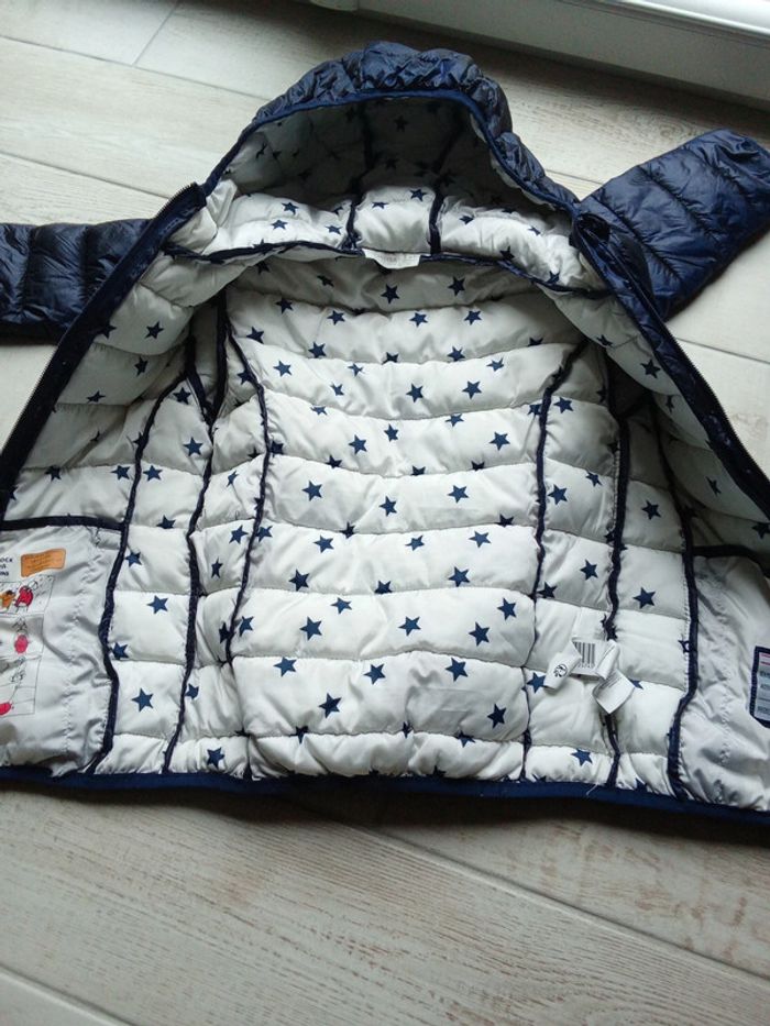 Doudoune imperméable et pliable bleu marine Orchestra 8 ans - photo numéro 8