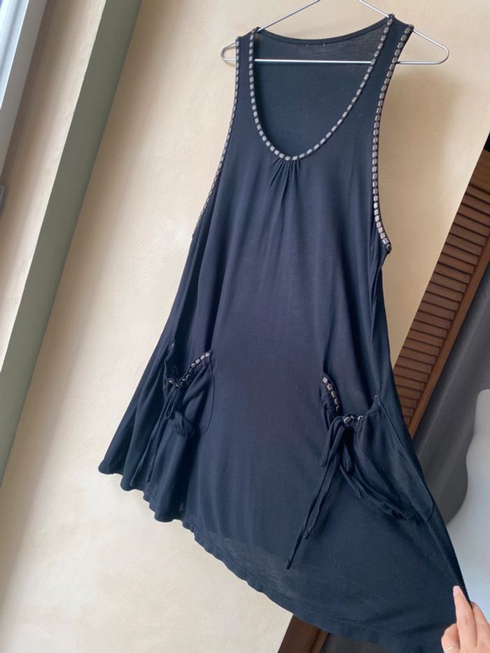Robe noire fluide L - photo numéro 4
