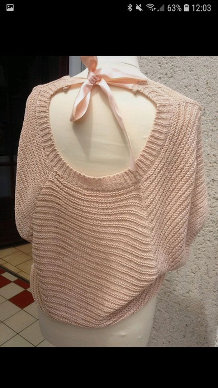 Pull court maille - photo numéro 3