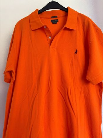 Polo MCS Marlboro Classics orange – Slim Fit – Taille XXXL