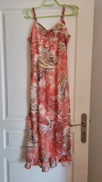 Robe longue d'été avec doublure