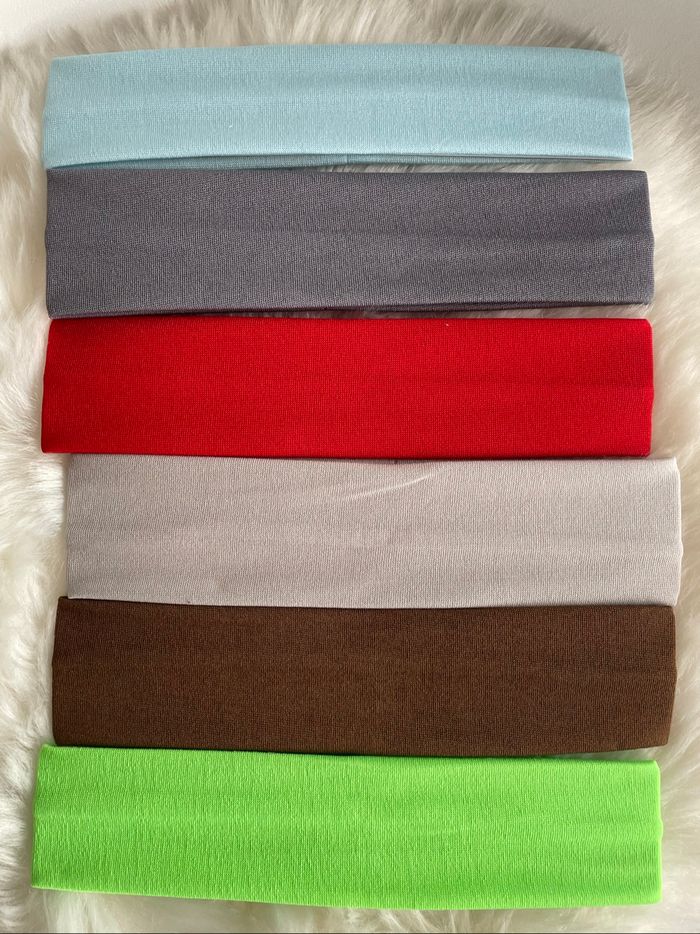 Lot 6x bandeaux cheveux