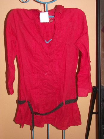 Tunique rouge
