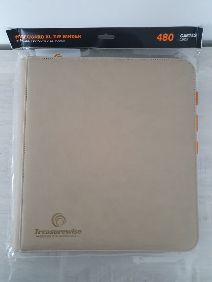 Portfolio TreasureWise Zip Binder 480 Sable - photo numéro 3