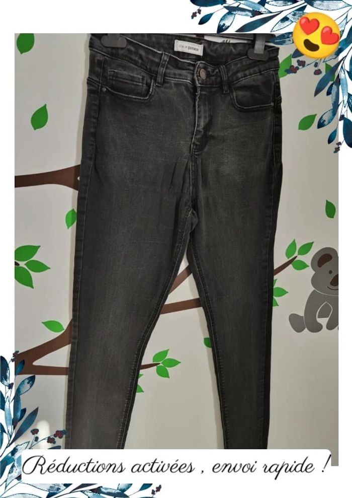 Jean noir femme T38 - photo numéro 2