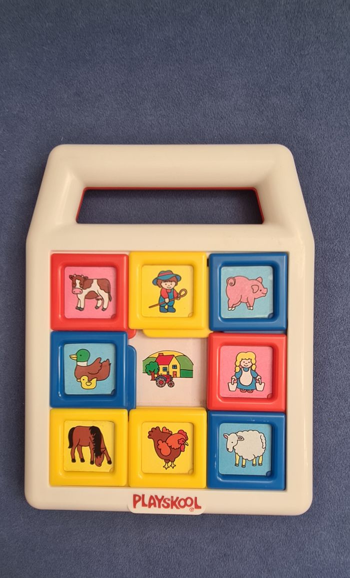 Puzzle coulissant thème La Ferme - Playskool